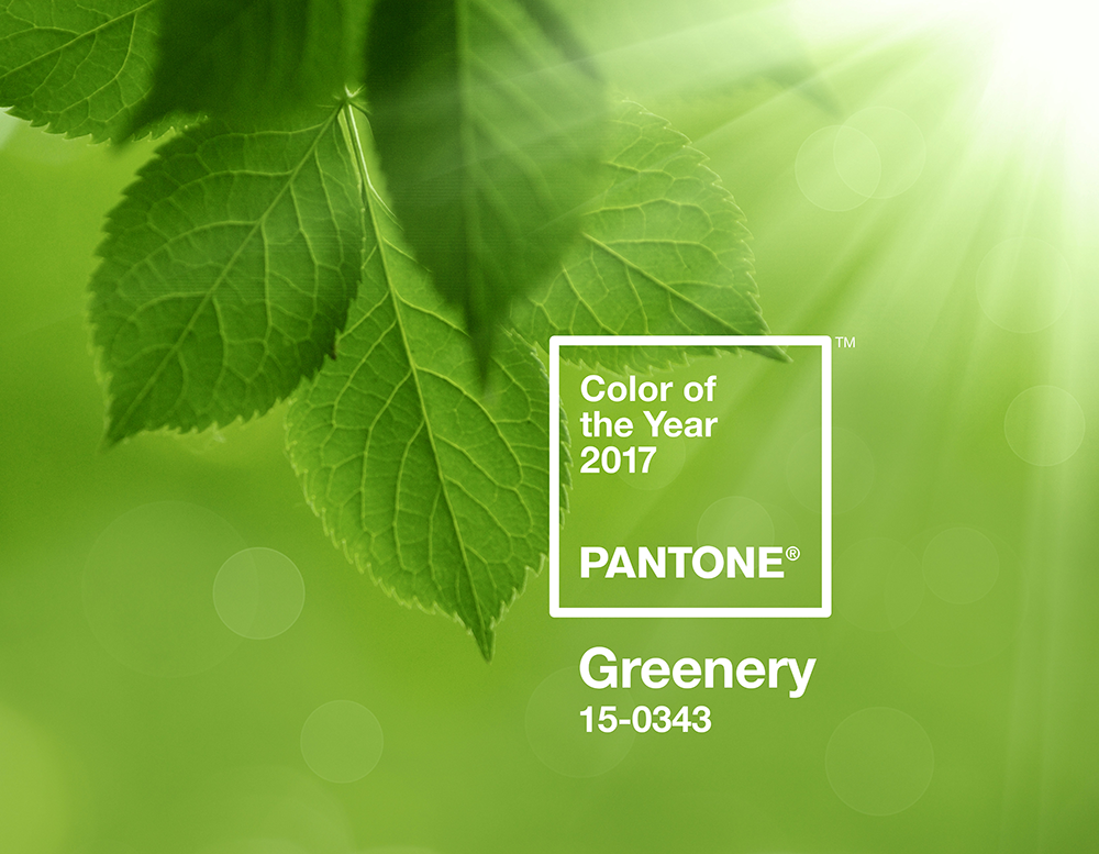 The Pantone Color Of The Year 2017 Is Here Greenery New Uses